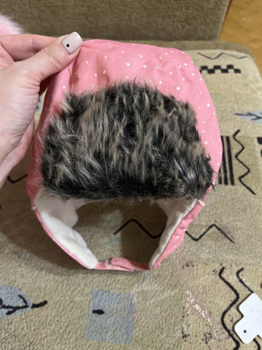 Шапка шлем зимова для дівчинки lc waikikki