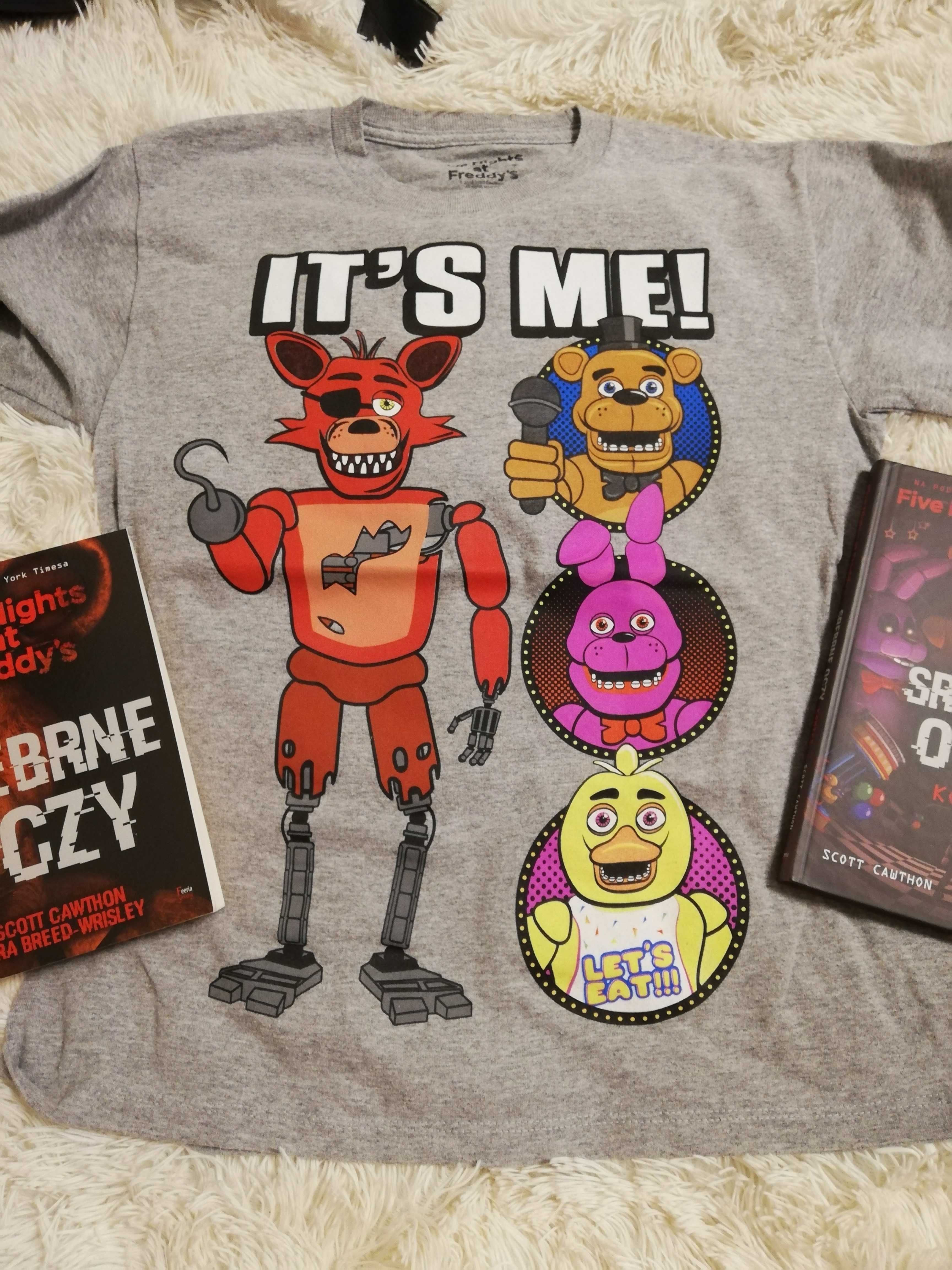 Five Nights at Freddys srebrne oczy Scott Cawthon książka, komiks Five