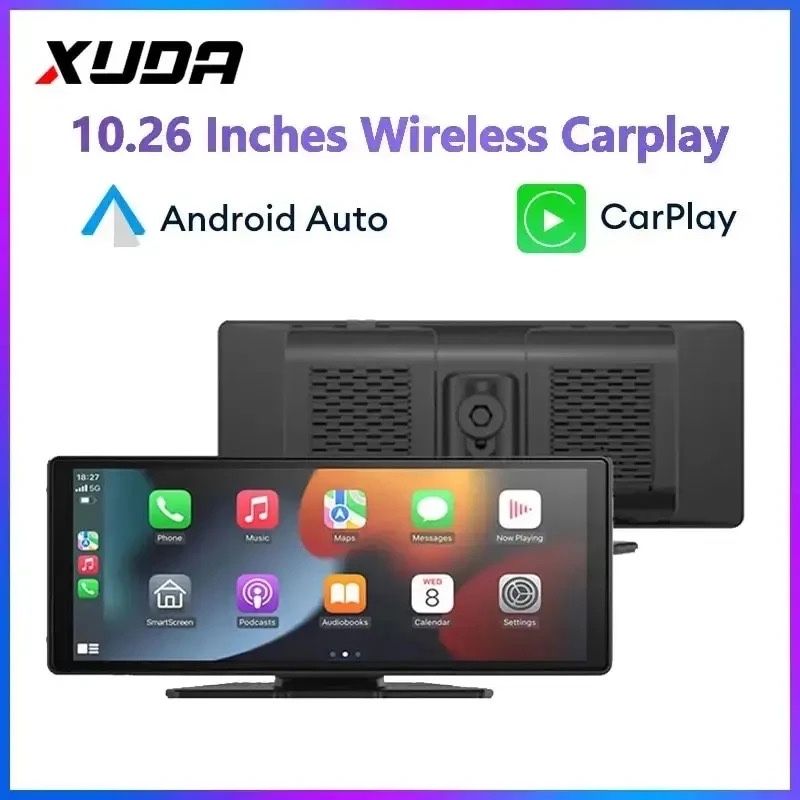 Автомагнітола XUDA 10.26’ бездротовий CarPlay, AndroidAuto