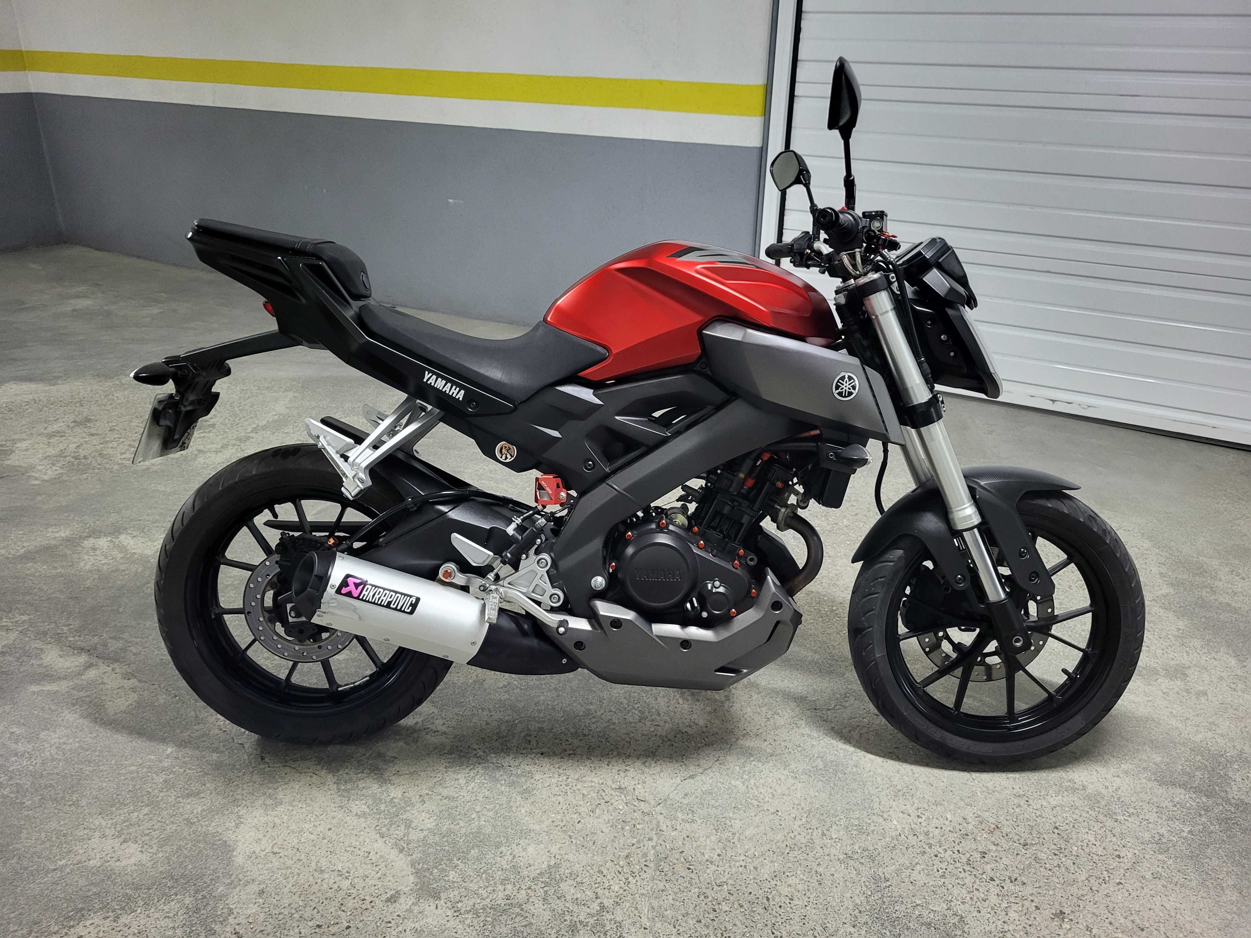 Yamaha MT125, 2015 e 22000km