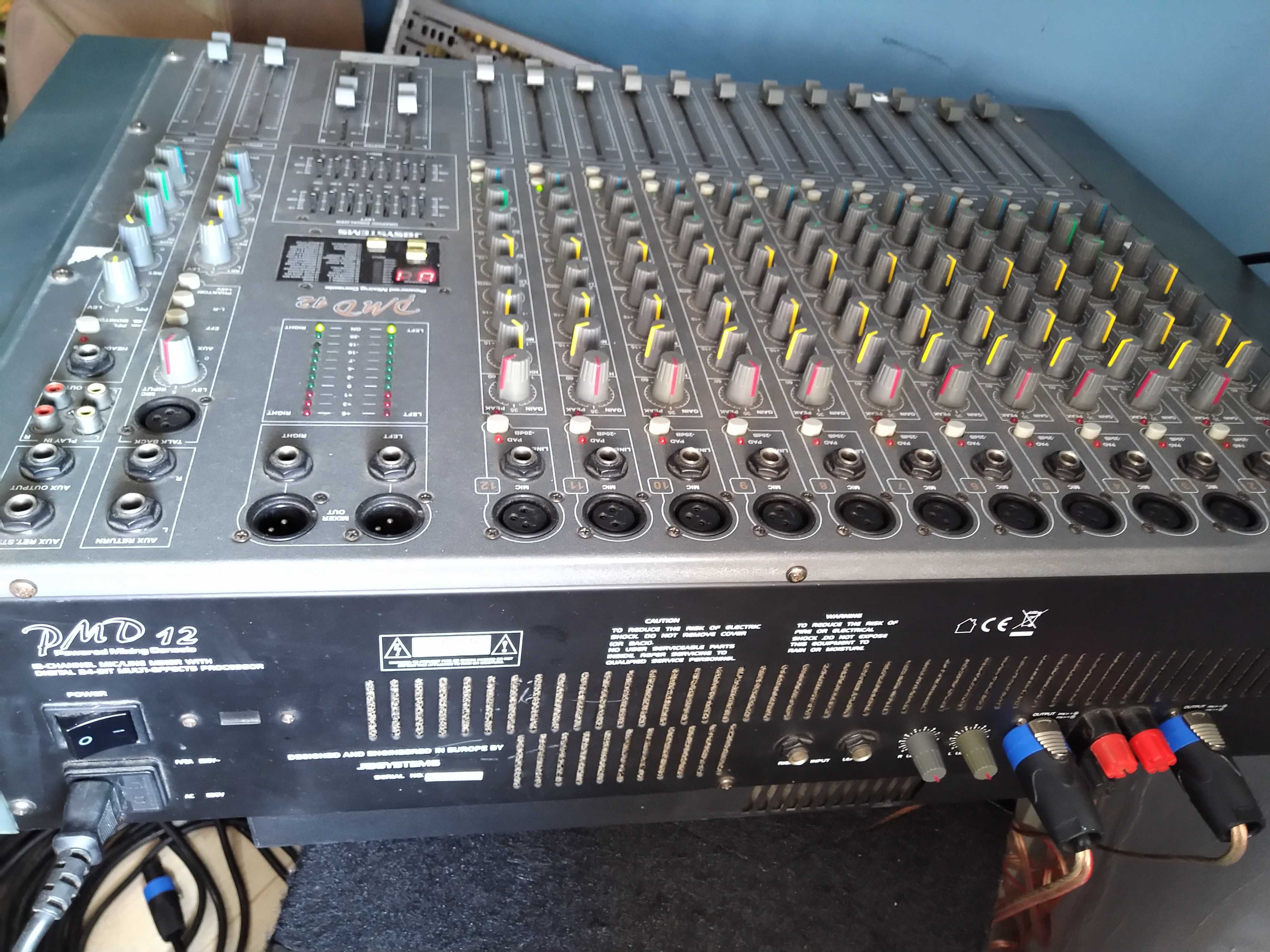 Mesa Som JB Systems Amplificada