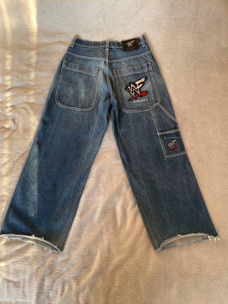 Джинсы широкие rap pants R.Marks