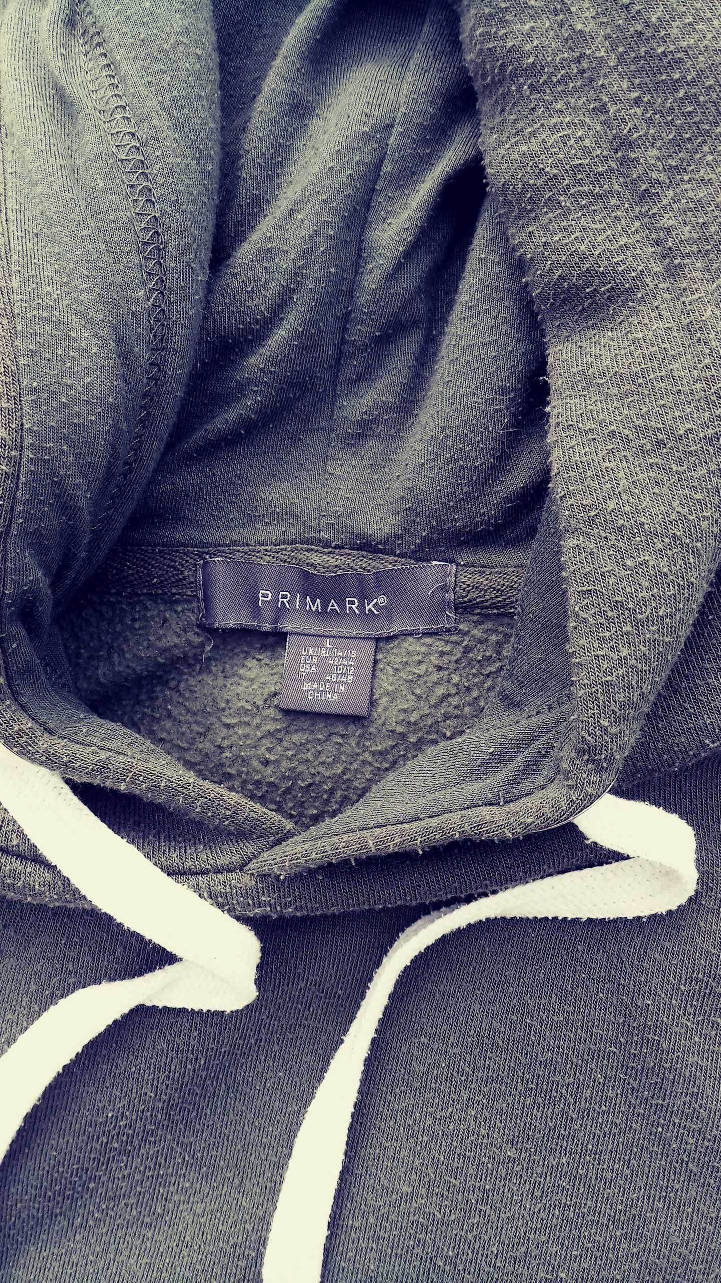 Bluza z kapturem L , Primark, krótka,szeroka,