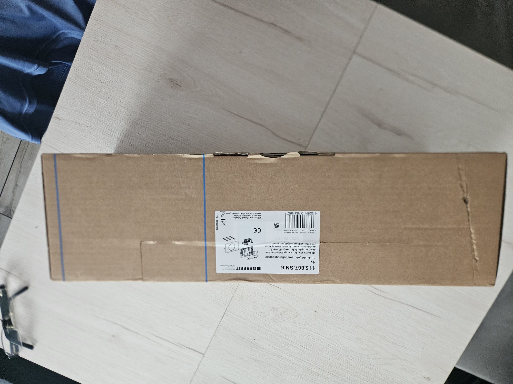 Geberit Sigma przycisk spłukujący do WC stal 115.863.SN.6