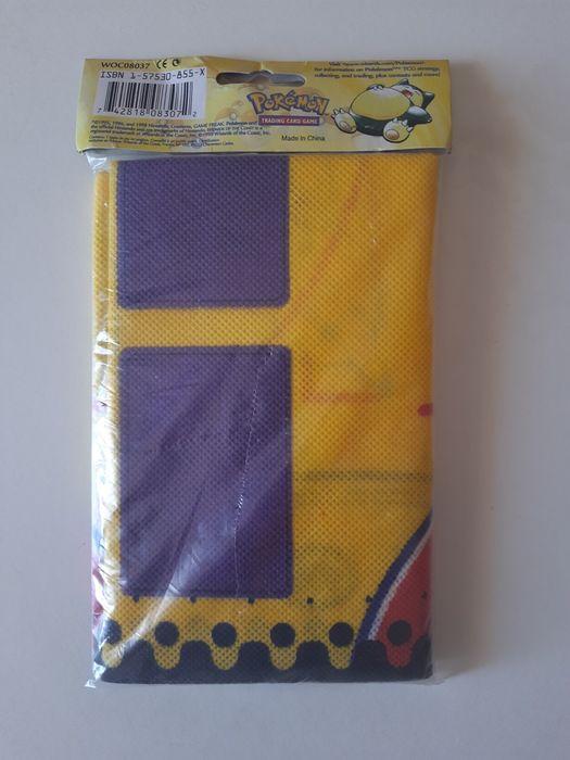 Pokemon artigo selado campo de jogo de cartas vintage