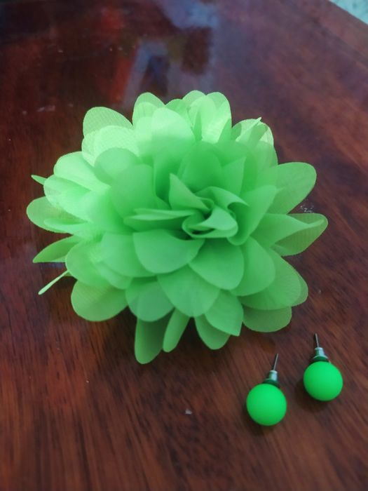 Квітка для волосся, пусети