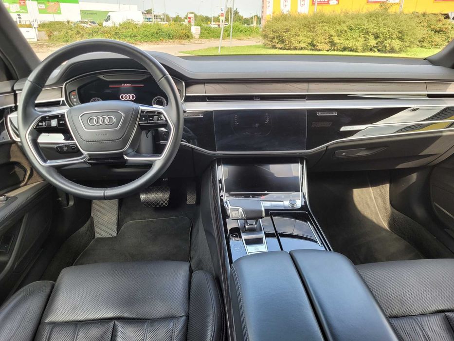 Audi A8 Long, wynajem długoterminowy samochodów, wypożyczalnia aut