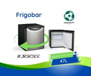 Frigobar 47L Inox e preto Jocel - Frigorifico