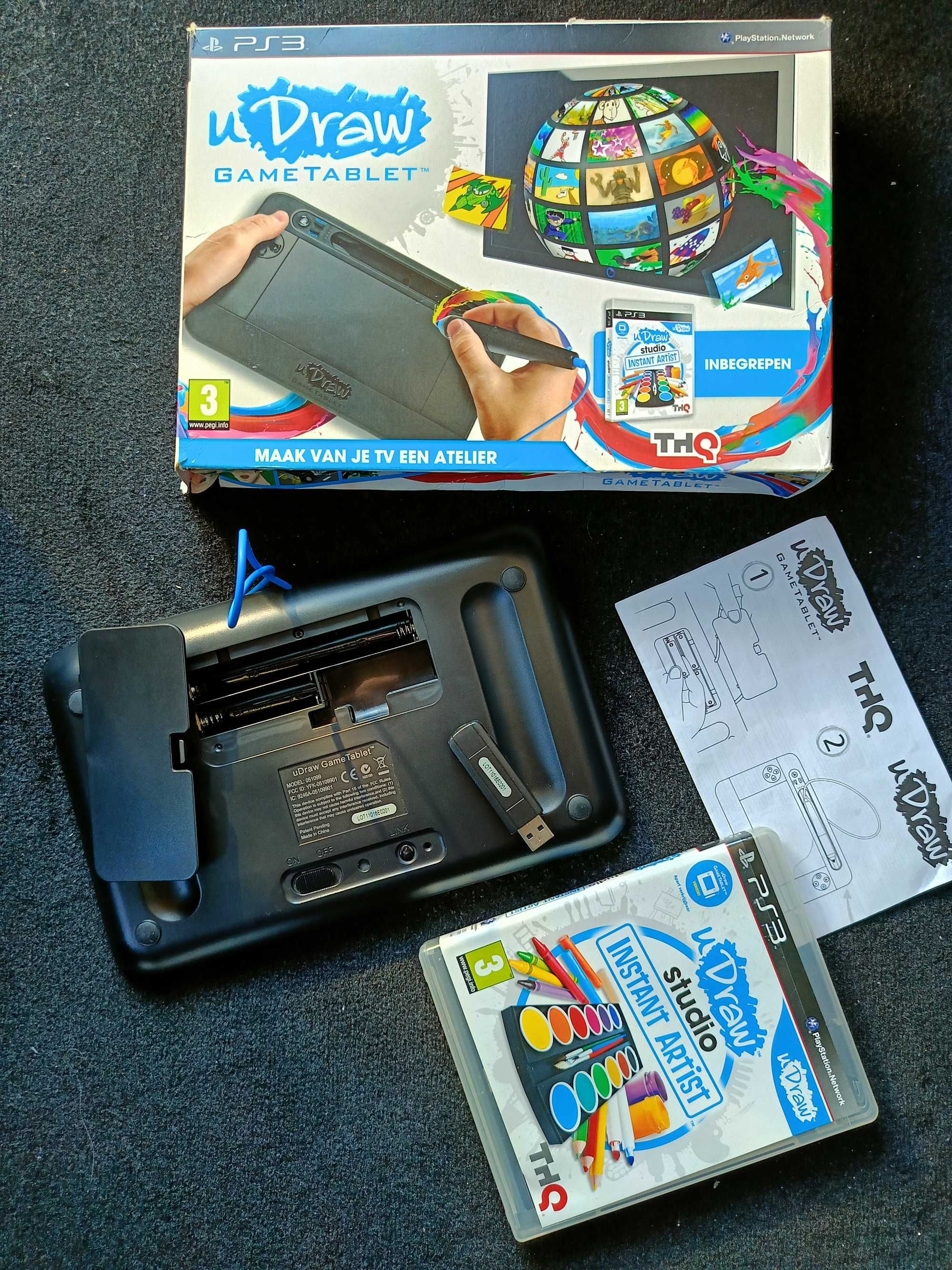 tablet  UDraw PlayStation 3 PS3 + dysk Instant Artist Studio