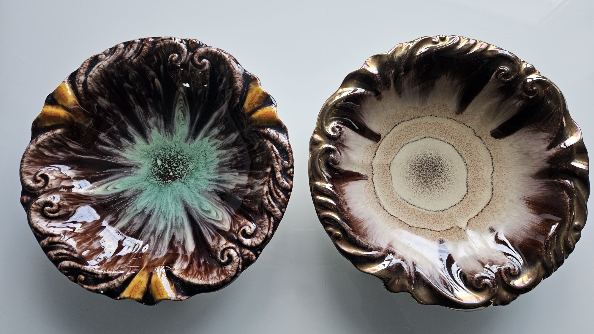 Talerz, misa ceramiczna art deco 27cm