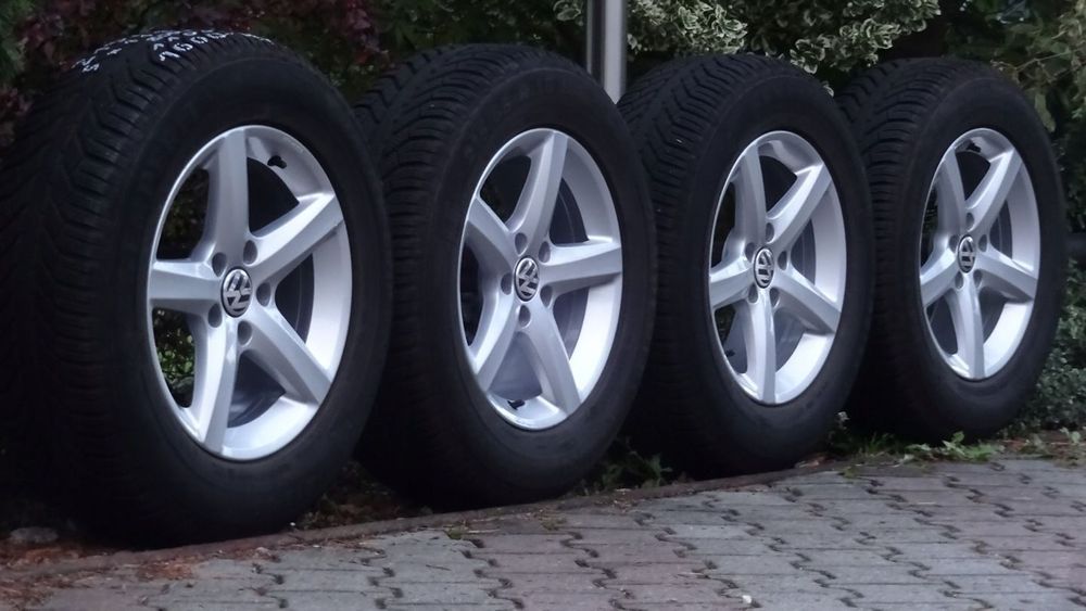 Koła zimowe 16 5x112 VW Volkswagen Tiguan ET35 215/65R16 6,5Jx16