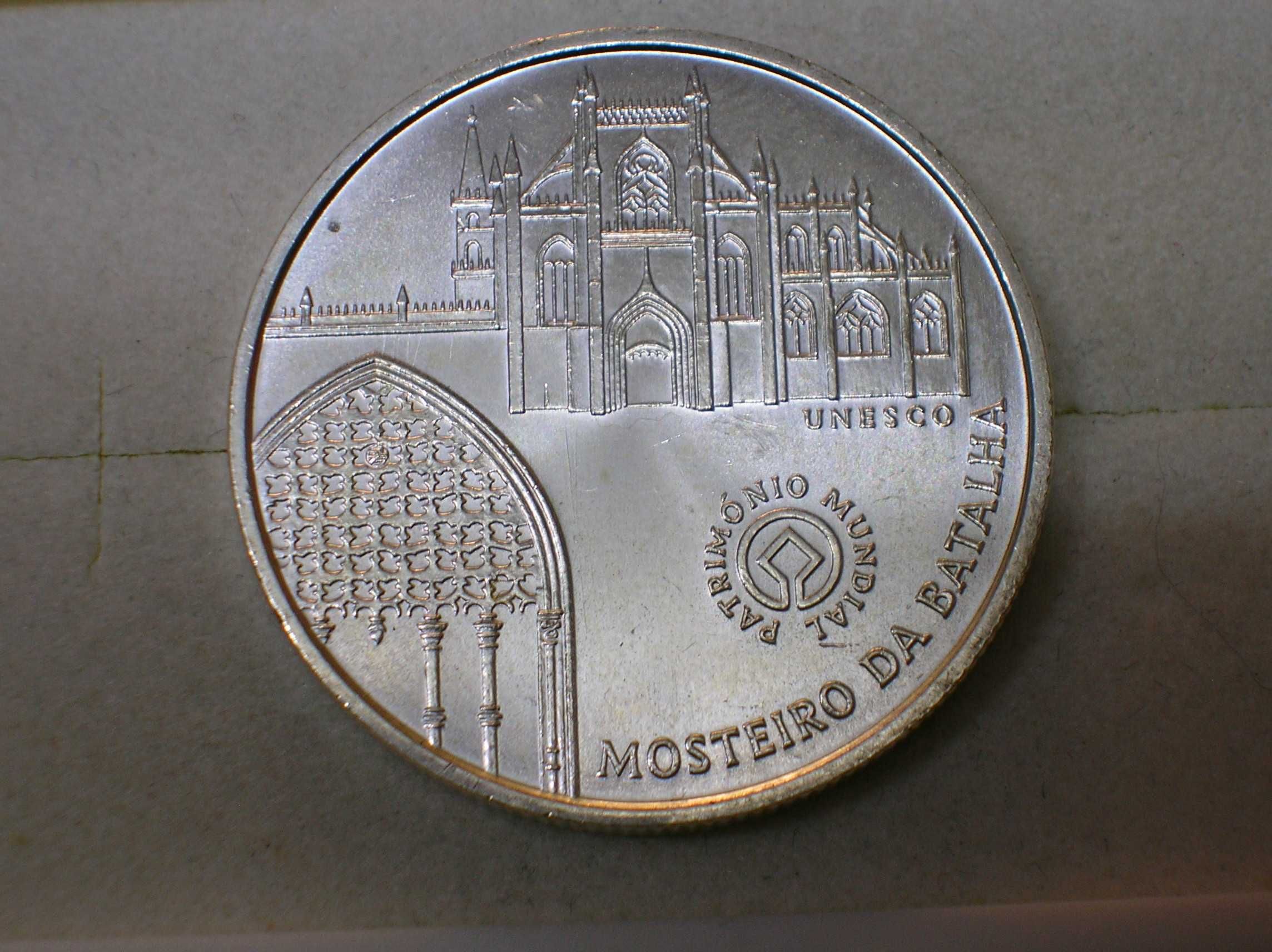 Moeda 5 Euros - Mosteiro da Batalha/ 2005 / Prata