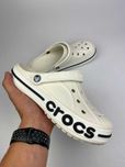 Шлепки Crocs bayaband White (36-45) Новые Шлепанцы кроксы белые