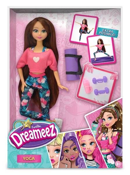 Dreameez лялька ігровий набір Йога кукла