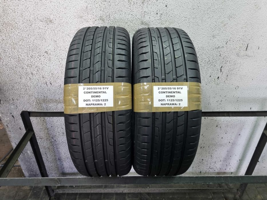 205/55/16 91V Continental Premium Contact 7 DEMO PARA MONTAŻ WYSYŁKA