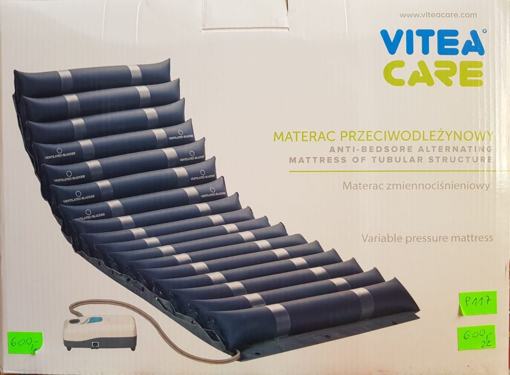NOWY materac przeciwodleżynowy Vitea Care