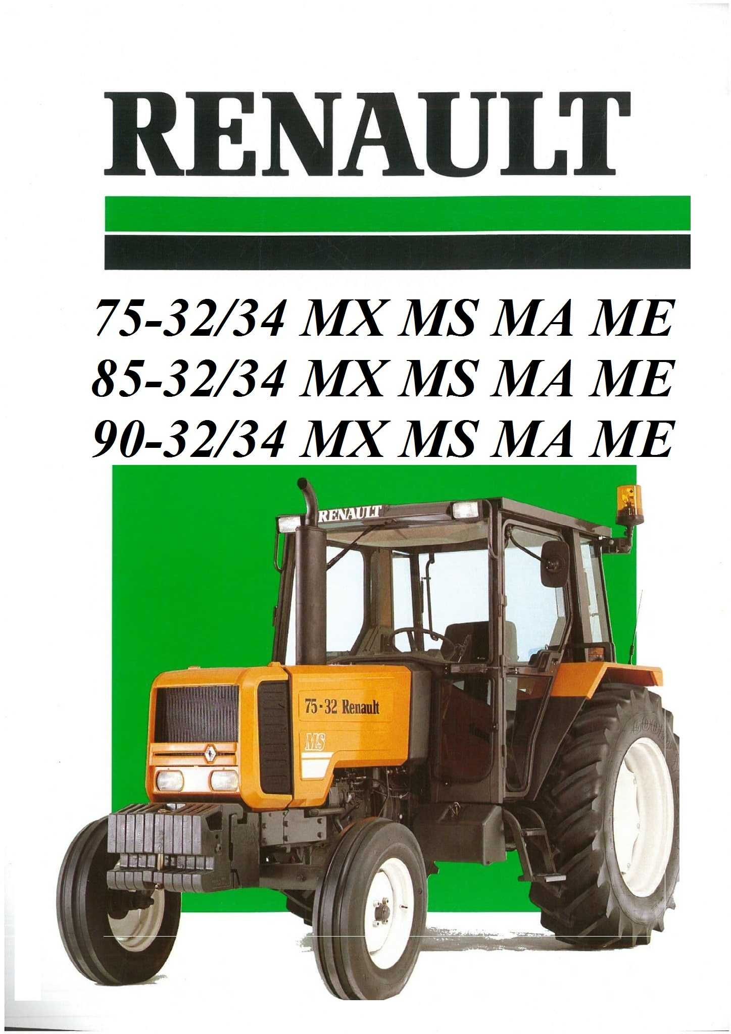 Katalog części RENAULT 90-32, 90-34 ME, MA, MS, MX