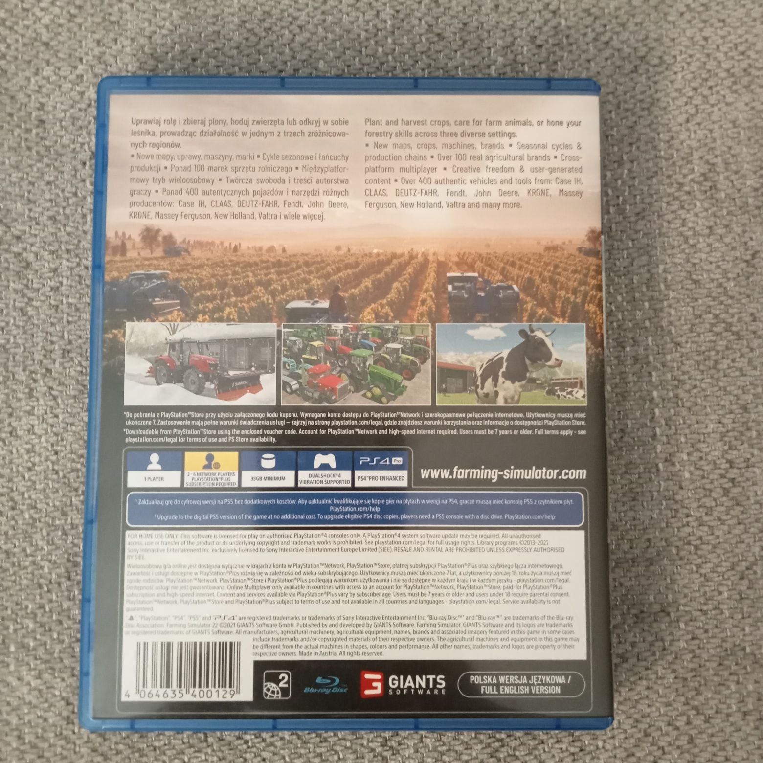 Farming Simulator 22 ps4
