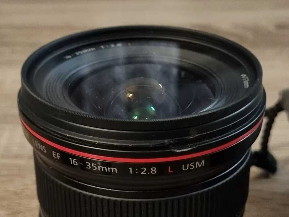 Obiektyw Canon L EF 16-35 f2.8 f2/8 zadbany jasny