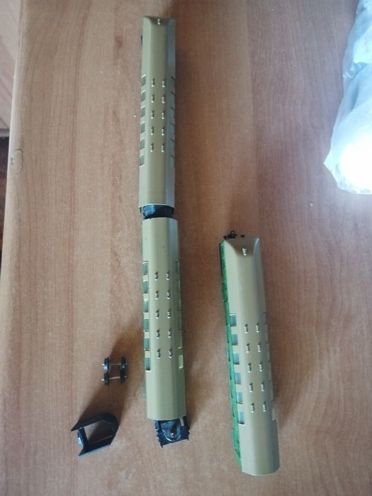 Wagony piętrowe piętrus 3 składy skala tt