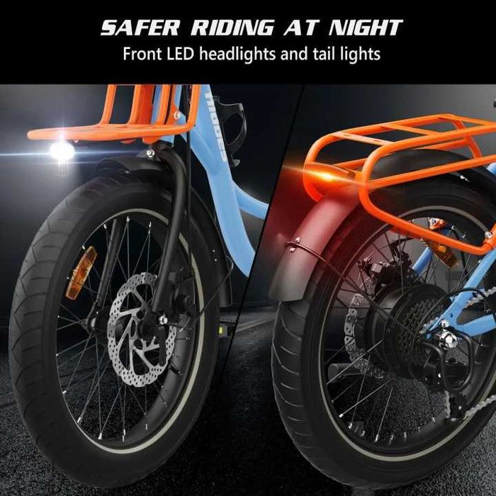 Rower Elektryczny Hideos C6 20 25KM/H Cali 250W NOWY dla Seniora