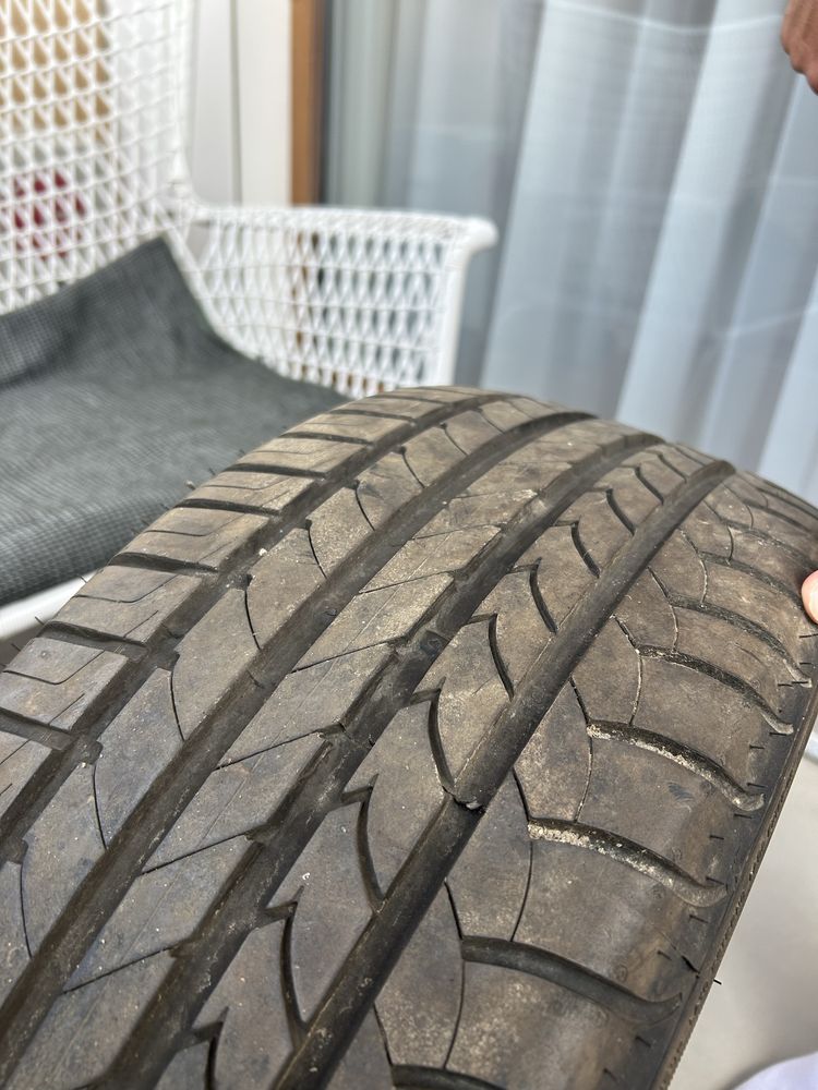 1x Goodyear EfficientGrip 215/55 R17 – opona letnia + felga alu