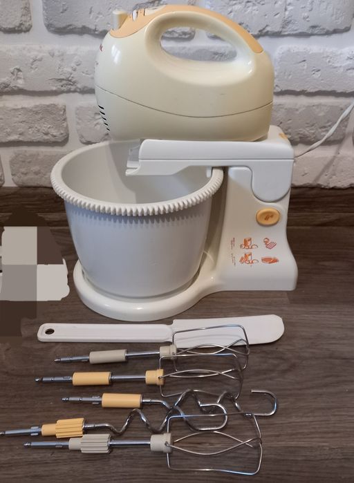 Міксер,тістоміс,миксер,тестомес Tefal 8143! Комплект! Ідеальний стан
