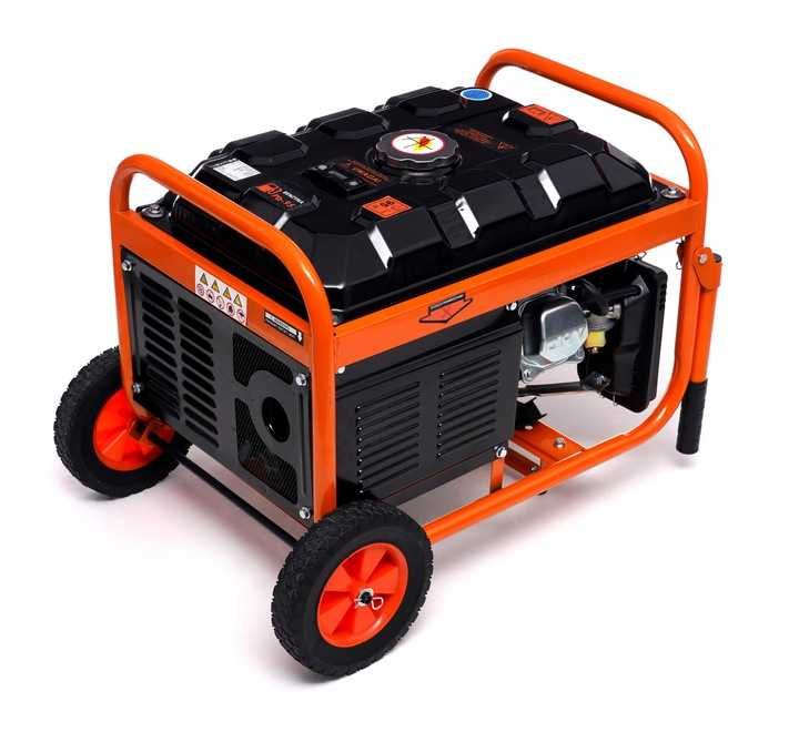 Agregat Prądotwórczy 5200W 7KM 230V MIEDŹ EL-START Jakość Sklep