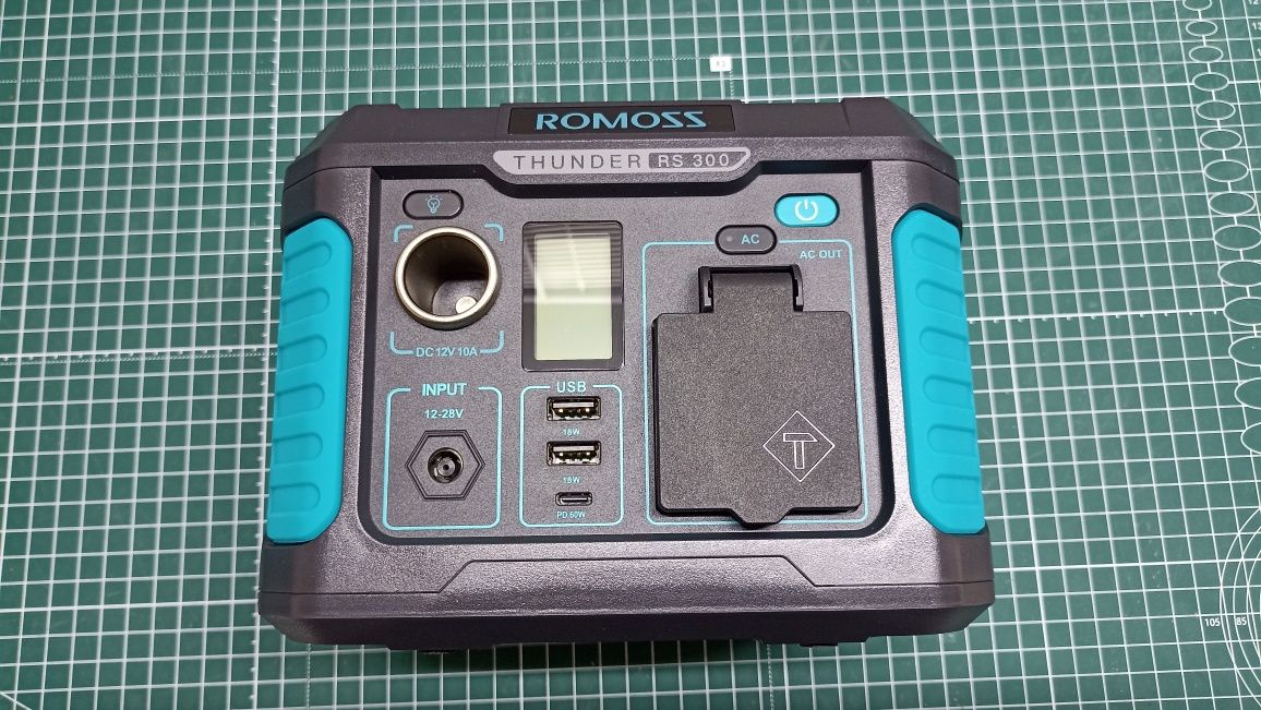 Зарядна станція, повербанк  Romoss RS 300 (в піку 600Вт) , 231Втгод