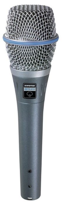 Shure SM57, SM58, SM81, Beta 58A, Beta 87A, Beta 52A, Beta 91