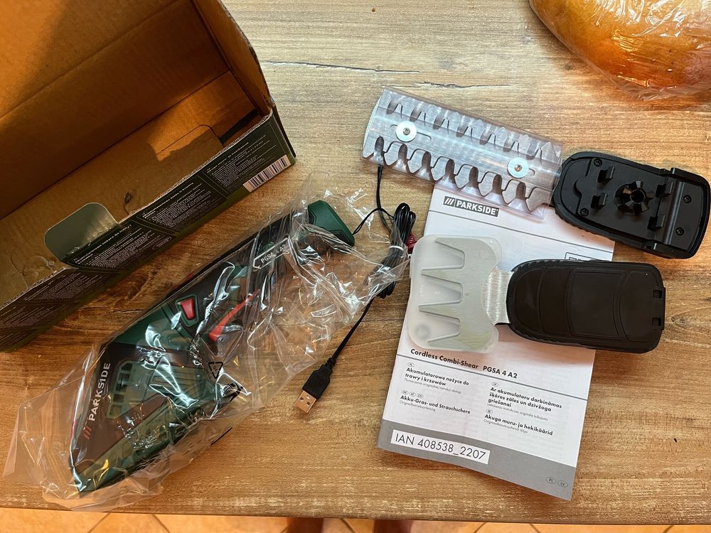 Nożyce akumulatorowe PARKSIDE Cordless Combi-Shear PGSA 4 A2