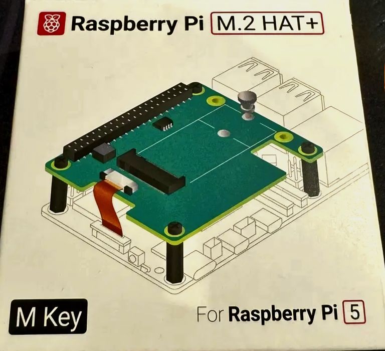 Raspberry Pi M.2 HAT+ - nakładka do dysków NVMe i akcesoriów M.2