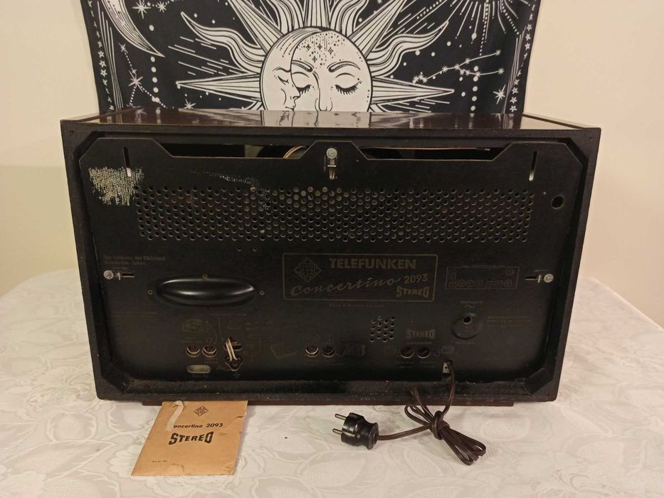 Radio lampowe TELEFUNKEN Concertino 2093 | 1959r.