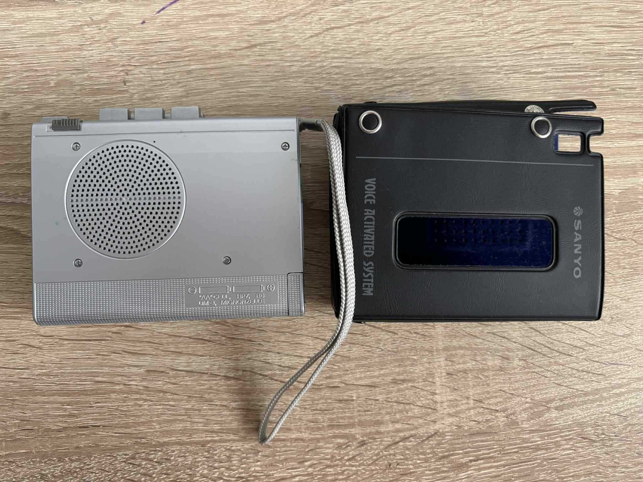 Magnetofon kieszonkowy kasetowy Sanyo TRC-1130 – retro klasyk z lat 80