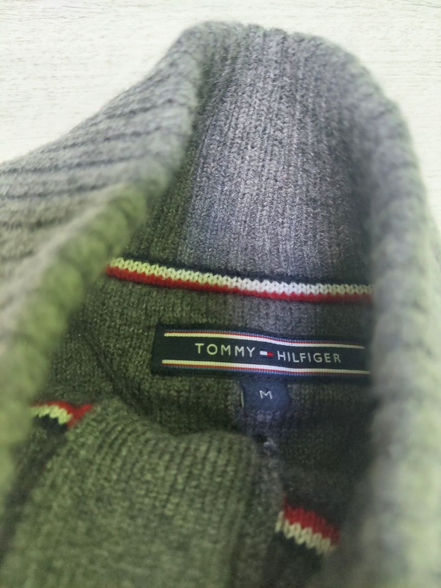 Sweter szary tommy hilfiger m