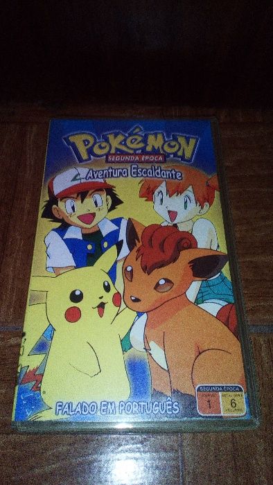 cassete VHS banda desenhada POKÉMON