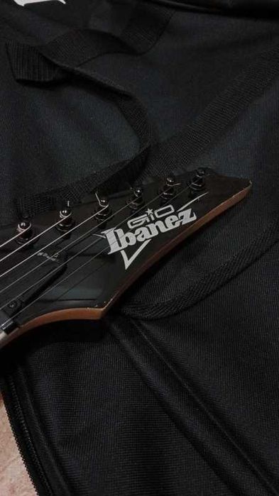 Ibanez GIO GRG121DX-BKF + pokrowiec i akcesoria