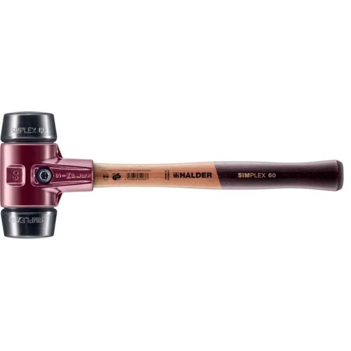 Młotki brukarskie HALDER SIMPLEX 50 60 80 oraz obuchy, trzonki