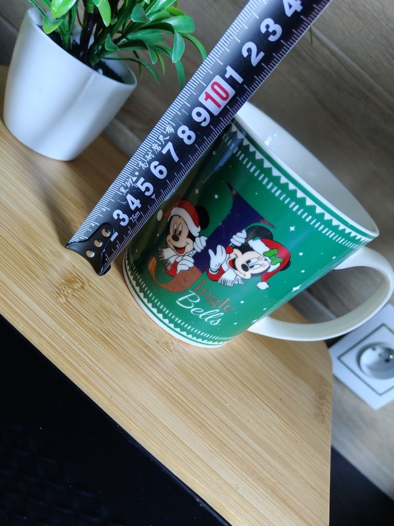 Zielony duży kubek Disney myszka miki