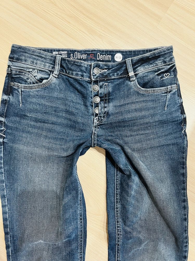 Spodnie jeansowe damskie s.Oliver Denim * Rozmiar 36/30