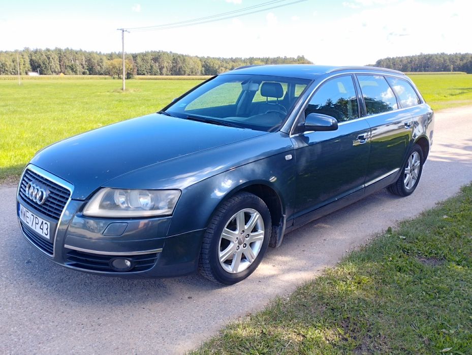 Audi A6 C6 2.4 benzyna LPG 2005r Skóry Manual