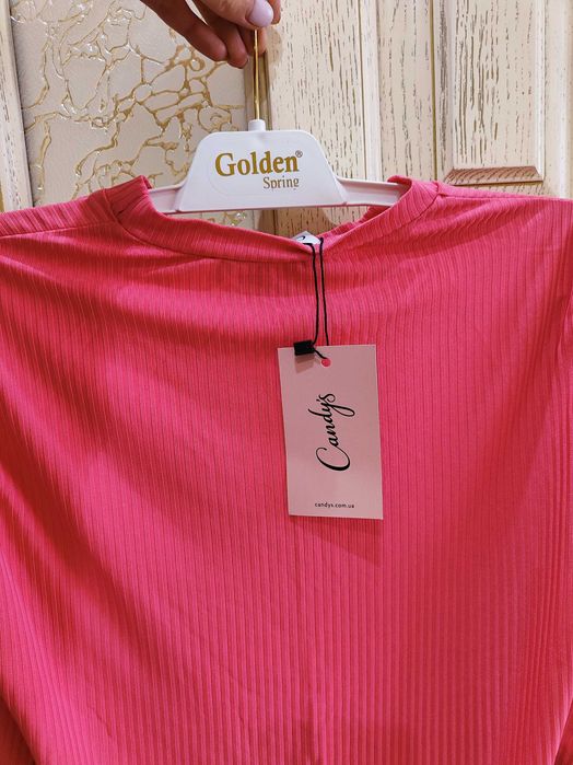 Розовый костюм Candy´s в рубчик