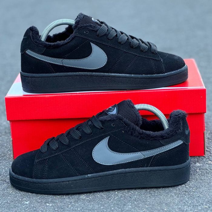Чоловічі зимові кросівки на хутрі Nike (розміри 40-44)