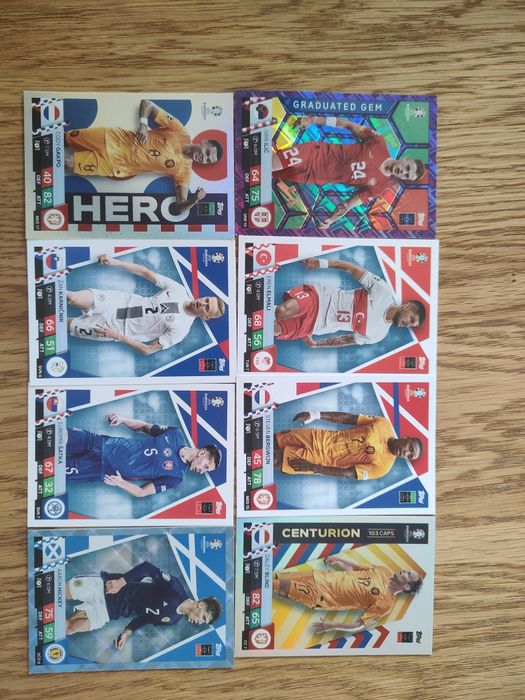 Karty match attax euro 2024