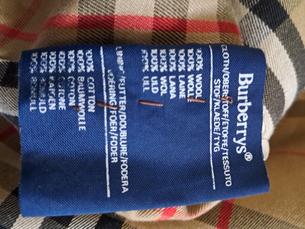 Мужской плащ Burberys,