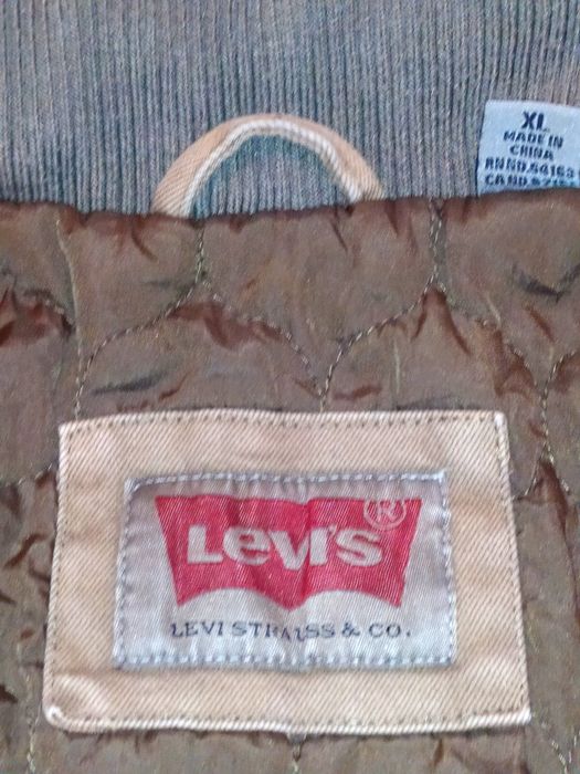Куртка LEVI'S утепленная, пилот, цвет койот, р.XL,54-56