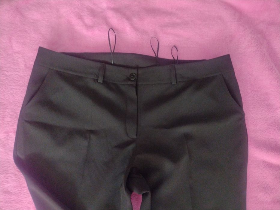 Czarny garnitur roz. 52/6XL NOWY
