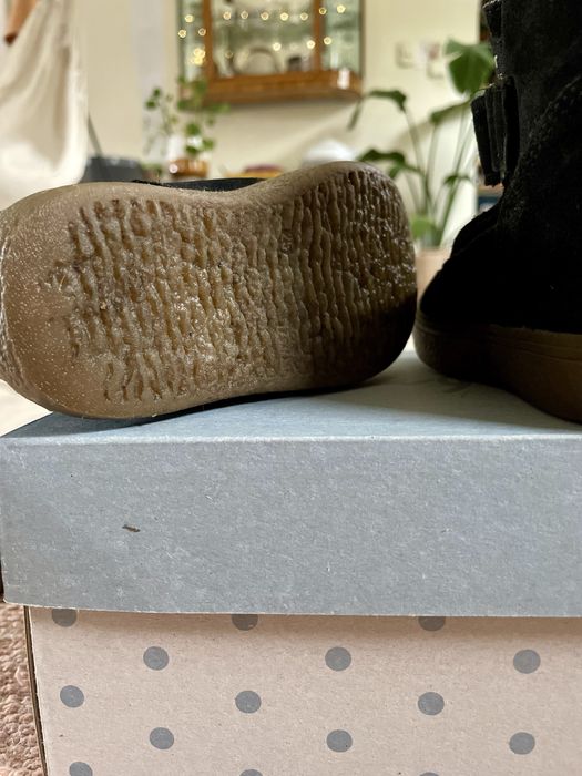 Kozaki zimowe śniegowce Mrugała Inka zamsz rozm. 25