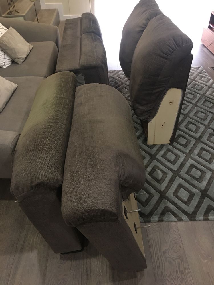 Sofa do IKEA de tres lugares