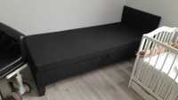 Łóżko 80x200cm czarne